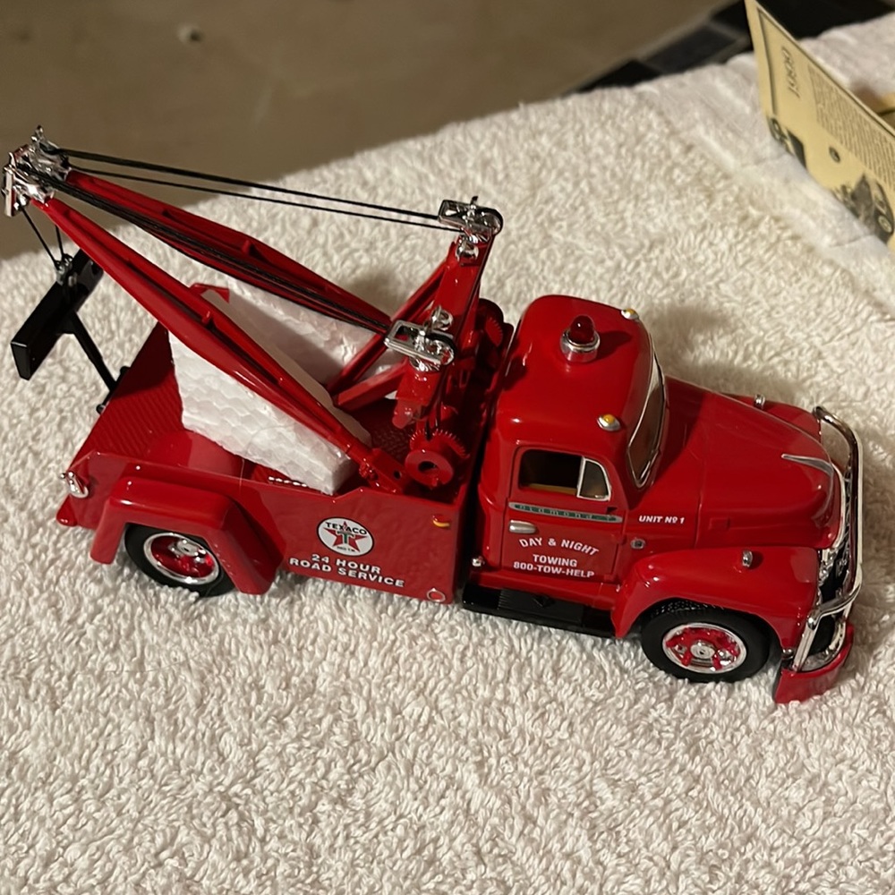 Antique 🚗 TEXACO 24 hr ROAD SERVICE! 1955 DIMOND-T WRECKER!!